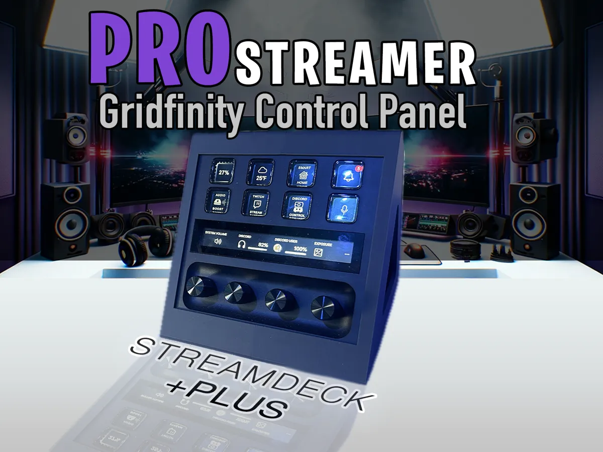 Pro Streamer +PLUS Control Panel