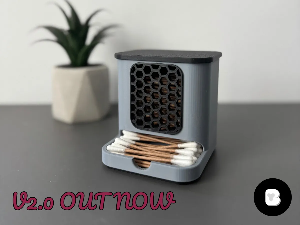 Honeycomb Q-Tip Holder