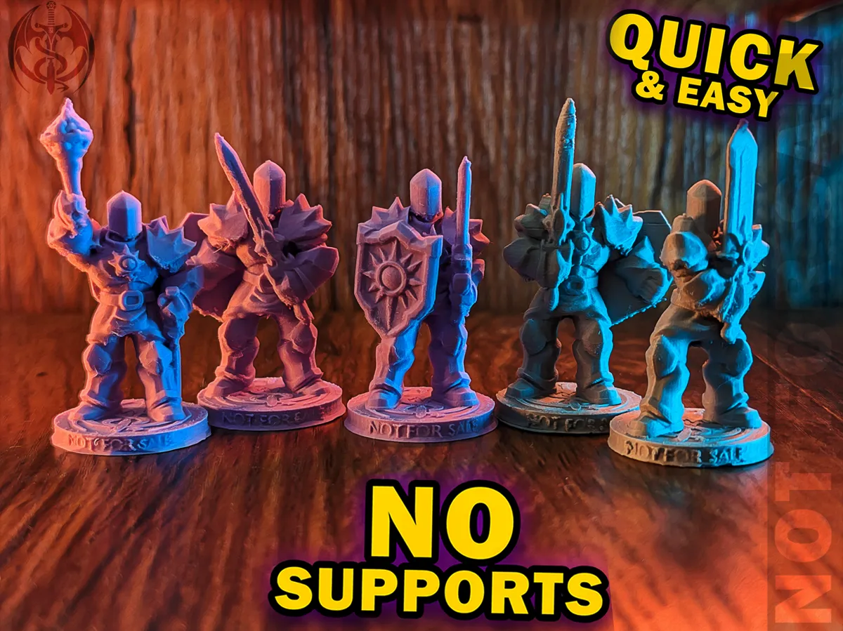 The Faceless Elites - 32mm miniature