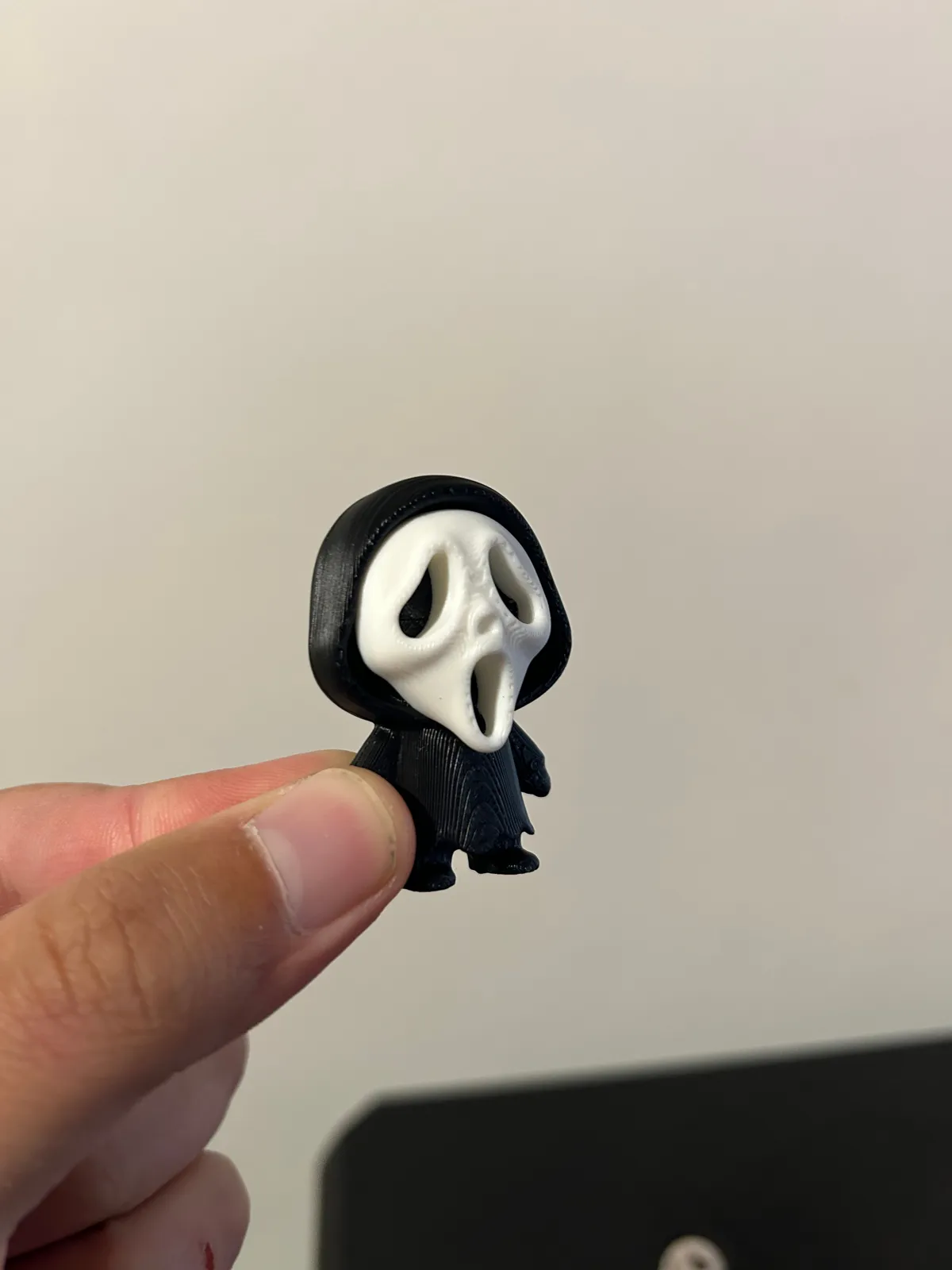 Mini Ghostface - toy/keychain, photo 4 of 4 - Mini Ghostface - toy/keychain Keychains