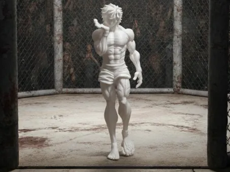 Baki Hanma Sculpture