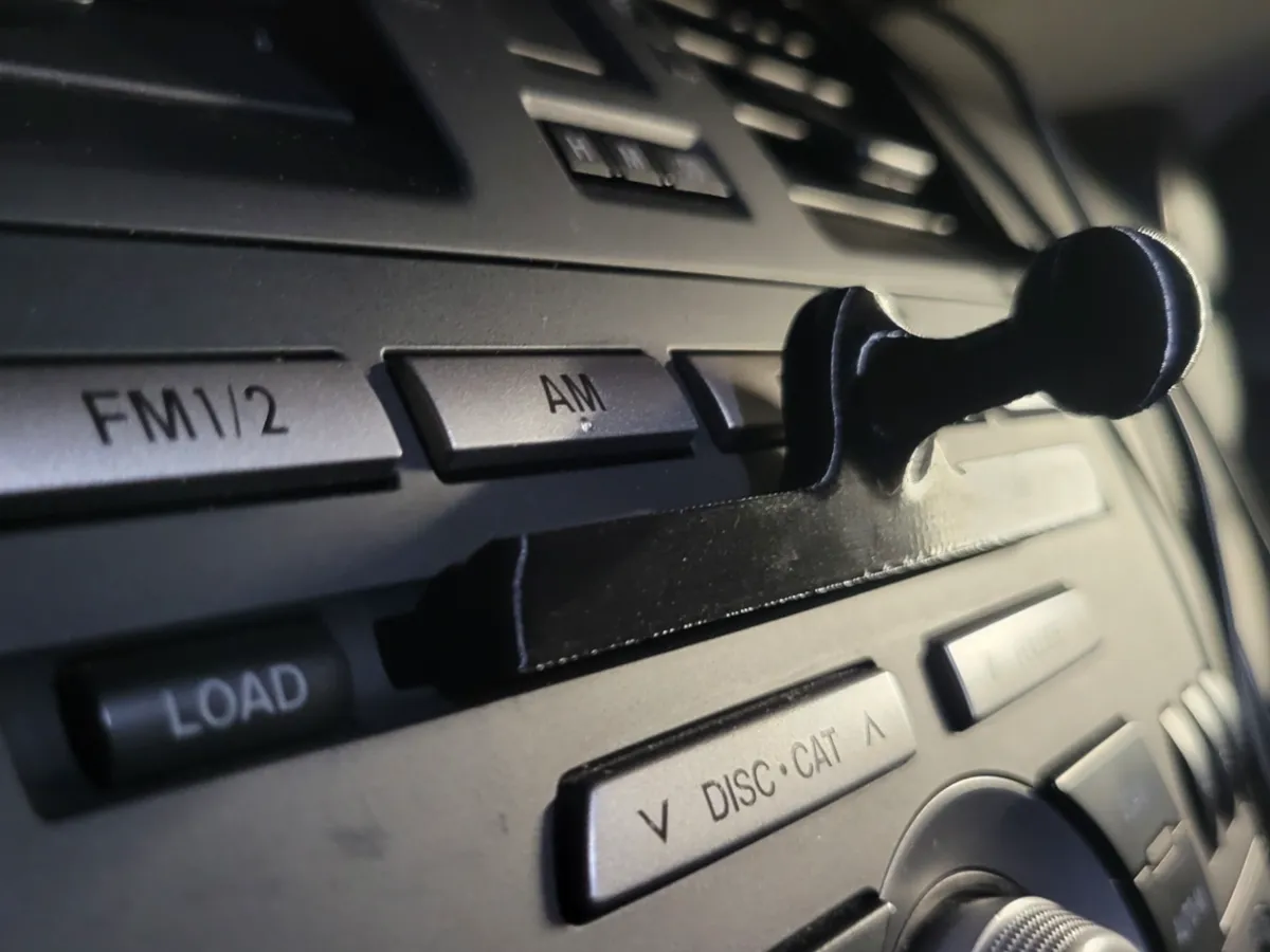 Car CD Slot Ball Mount, 17mm Ball