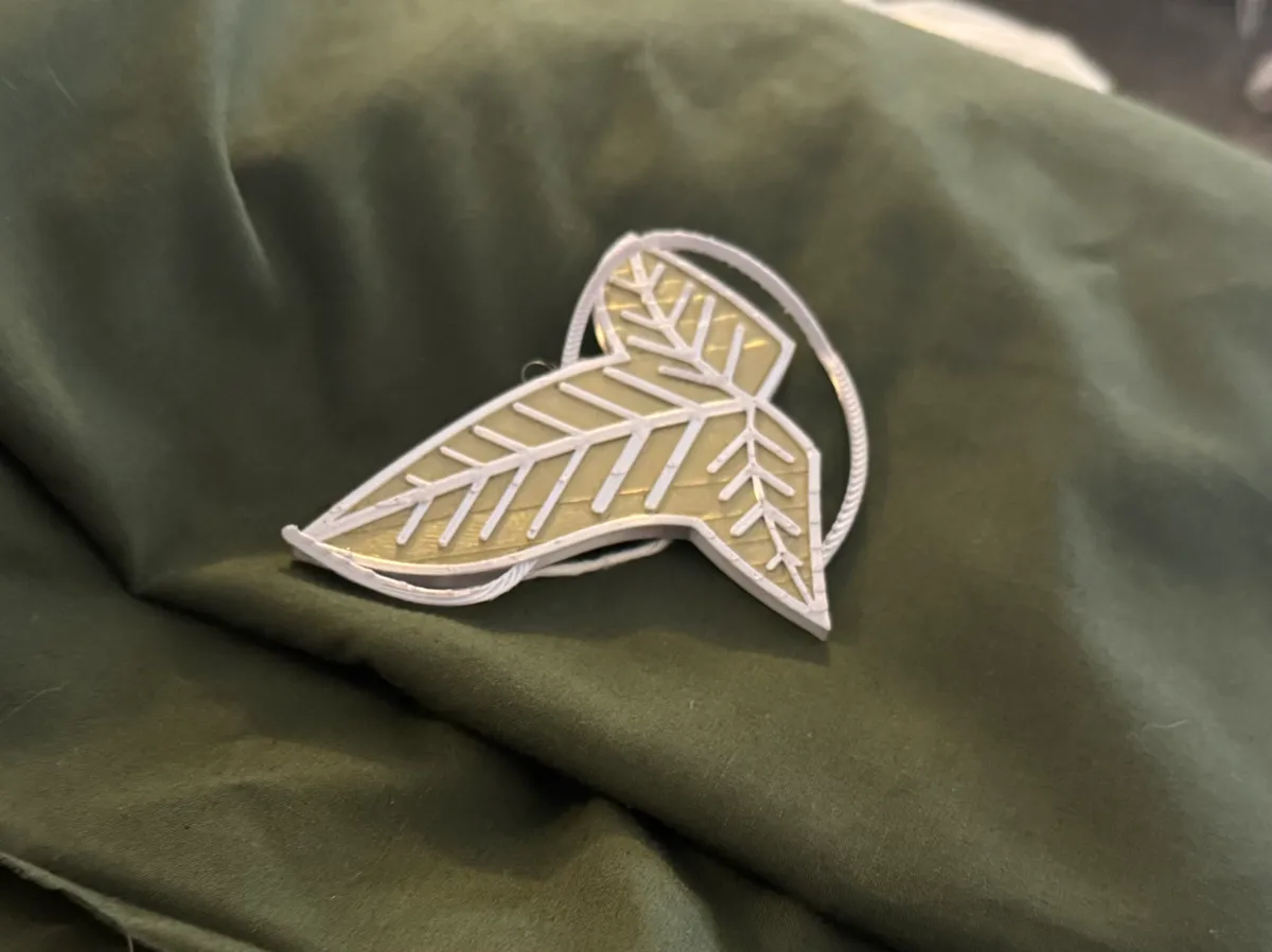 Elven Brooch, Leaf of Lorien