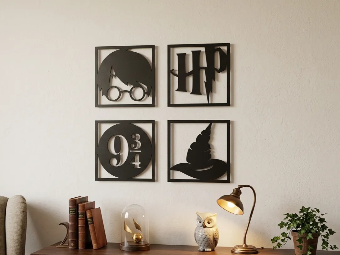 harry potter wall decoration