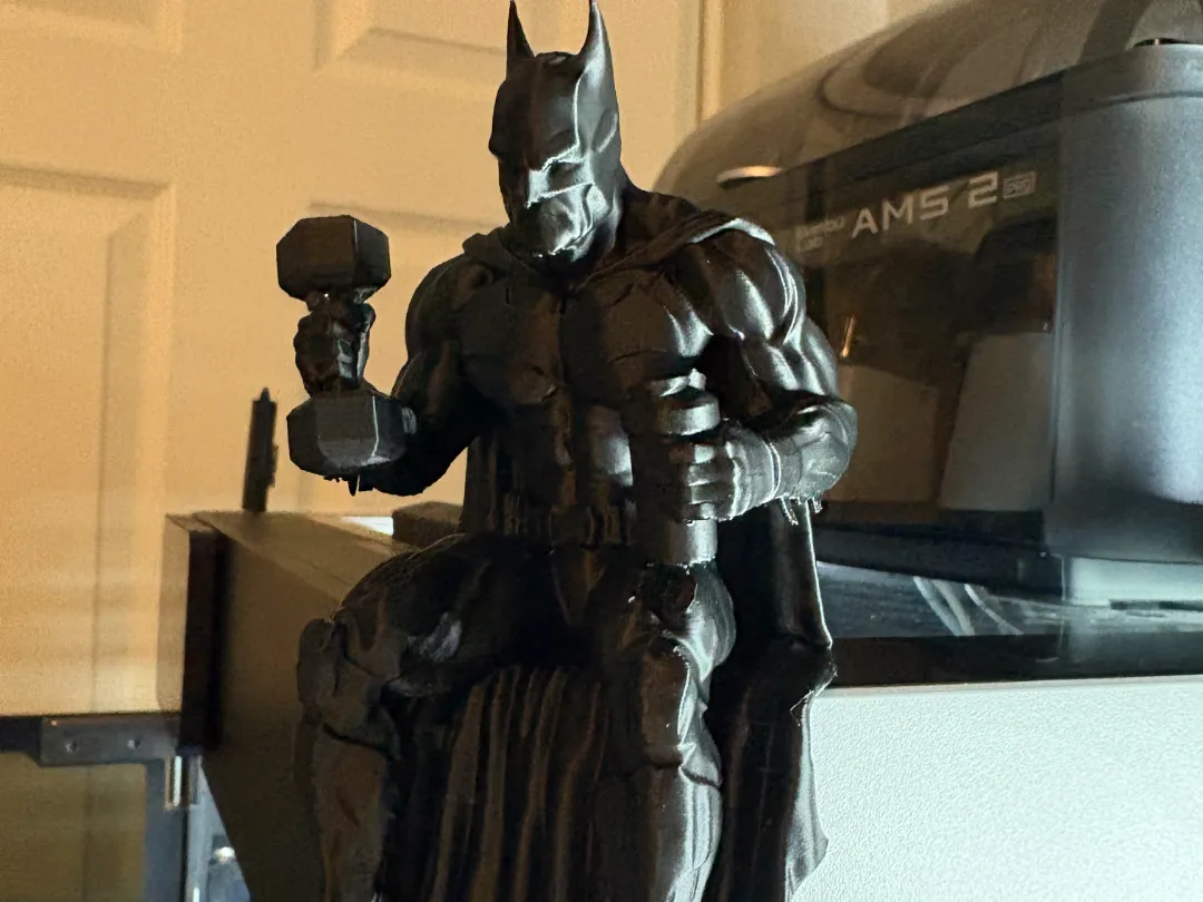 Seated Batman Workout with Dumbbell Protein Shaker