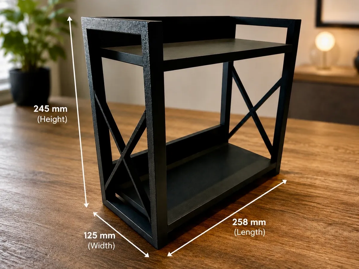 X Frame Shelf