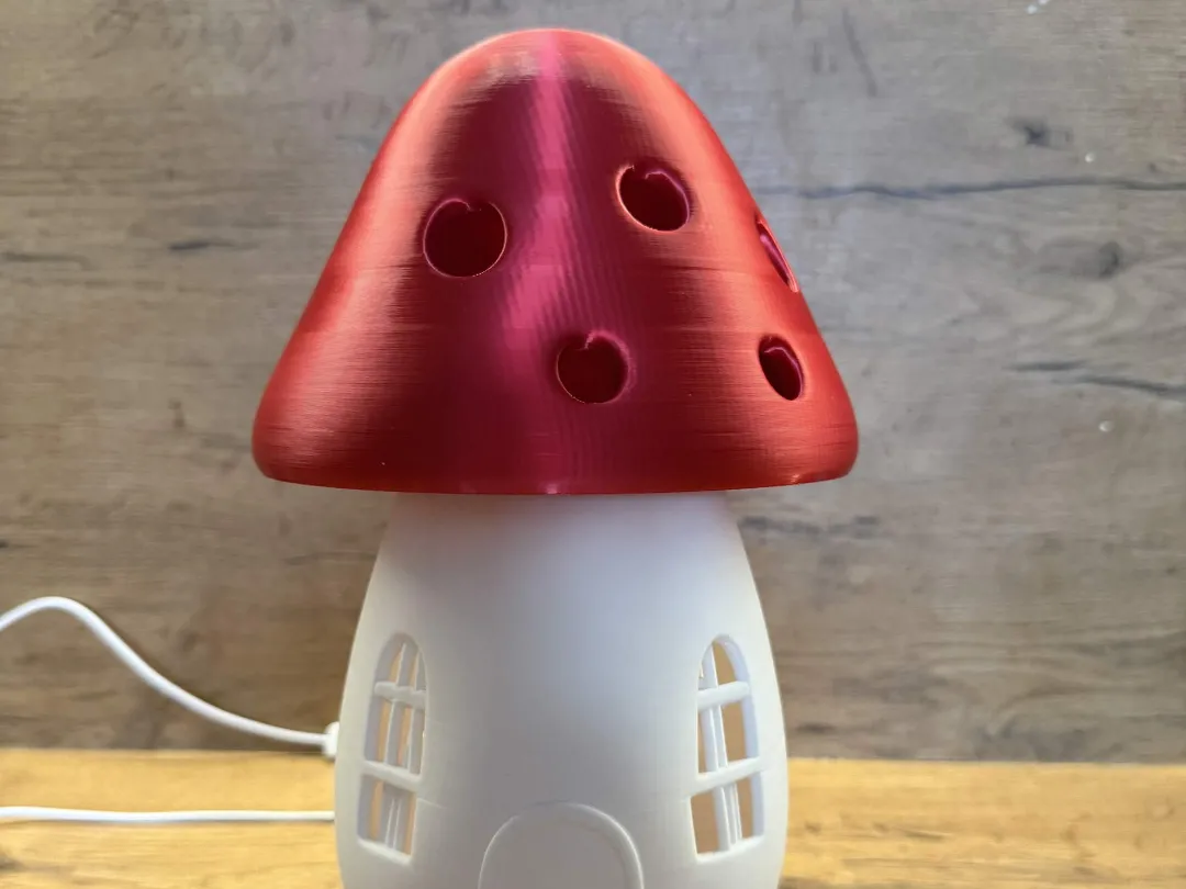 Mushroom House LED Lamp / Decoration - Decor, in stock in India
