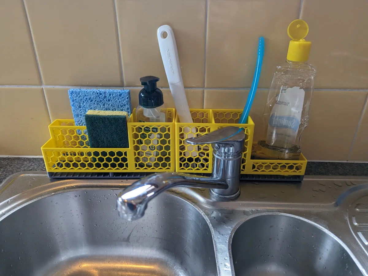 Kitchen Sink Organiser Caddy / Drip Tray, photo 4 of 4 - Kitchen Sink Organiser Caddy / Drip Tray Garden & Outdoor