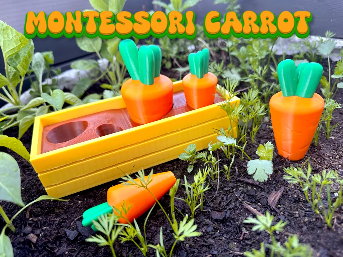Ancaixin Montessori Carrot Toys for Babies