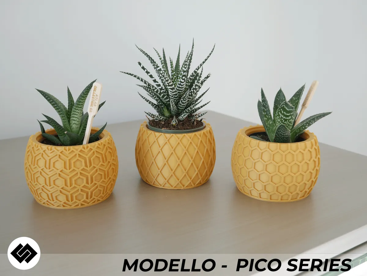 Modello Series Triple Planter Set, photo 3 of 4 - Modello Series Triple Planter Set Garden & Outdoor