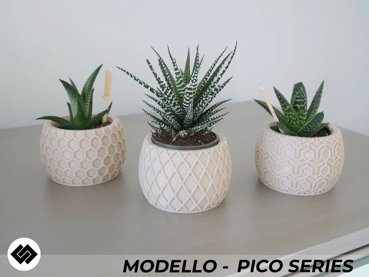 Modello Series Triple Planter Set, photo 4 of 4 - Modello Series Triple Planter Set Garden & Outdoor