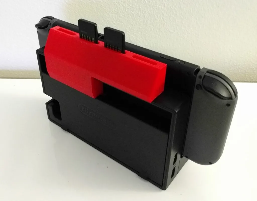 Nintendo Switch Cartridge Holder for Dock - 4 slot, photo 2 of 4 - Nintendo Switch Cartridge Holder for Dock - 4 slot Gaming Accessories