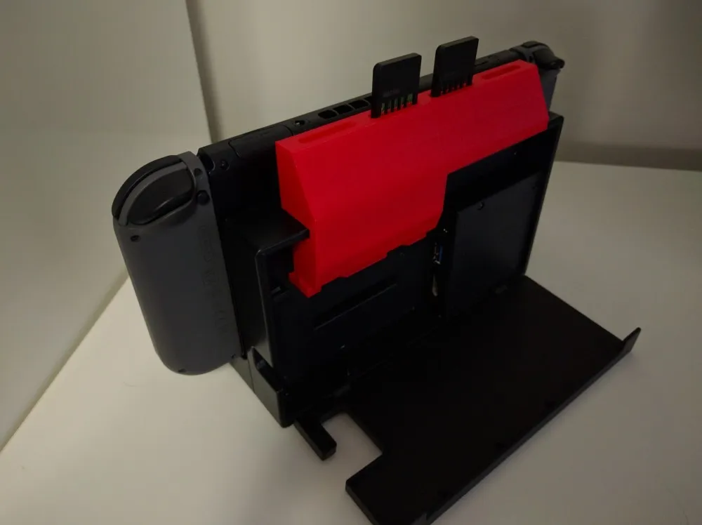Nintendo Switch Cartridge Holder for Dock - 4 slot, photo 4 of 4 - Nintendo Switch Cartridge Holder for Dock - 4 slot Gaming Accessories