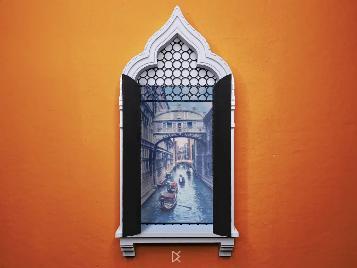 Venetian window - Photo frame, photo 2 of 4 - Venetian window - Photo frame Home Decor Items