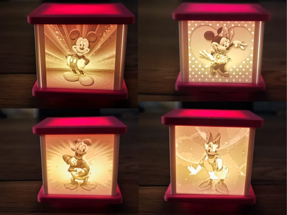 Disney Lithophane (Mickey, Minnie, Daisy, Donald) - Photo Art & Lithophanes, in stock in India