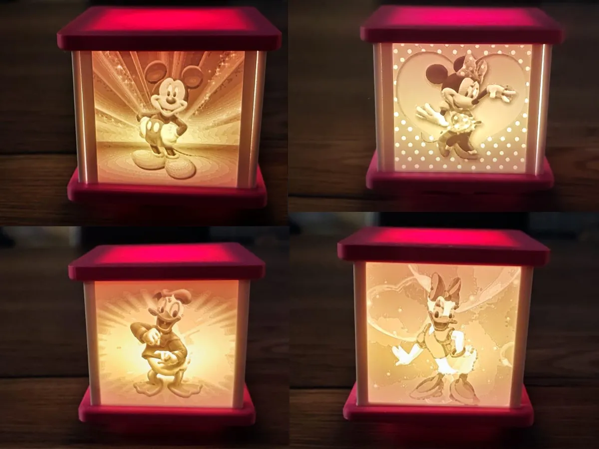 Disney Lithophane (Mickey, Minnie, Daisy, Donald), photo 2 of 4 - Disney Lithophane (Mickey, Minnie, Daisy, Donald) Generative Art