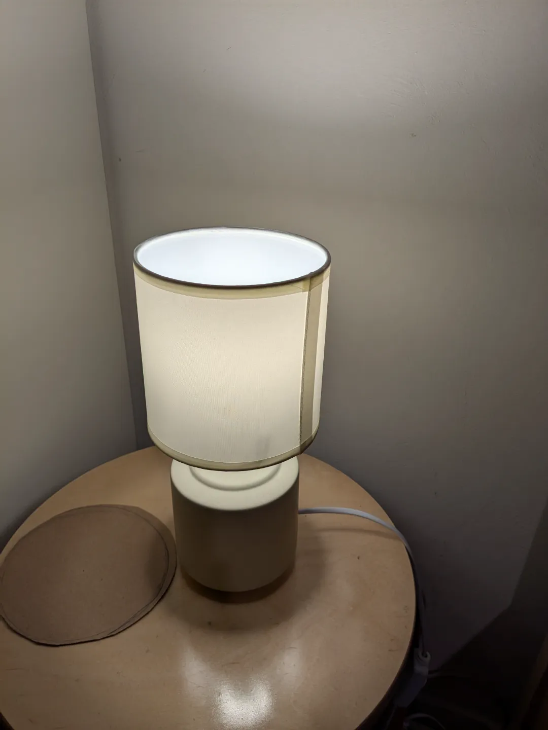 Pepco Cover for Ceramic Lamp with Shade, photo 3 of 4 - Pepco Cover for Ceramic Lamp with Shade Household