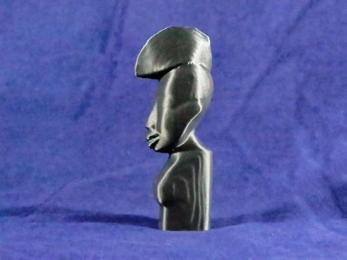 African Woman Statue, photo 2 of 2 - African Woman Statue Art
