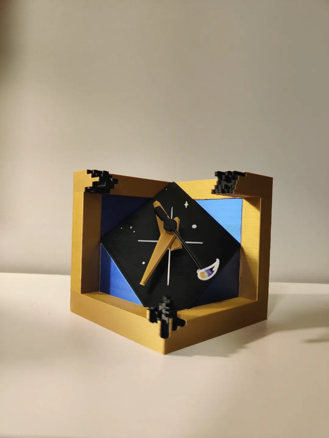 Cosmic Chronos Cube: A 4D Journey in Space-Time, photo 2 of 4 - Cosmic Chronos Cube: A 4D Journey in Space-Time Home Decor Items