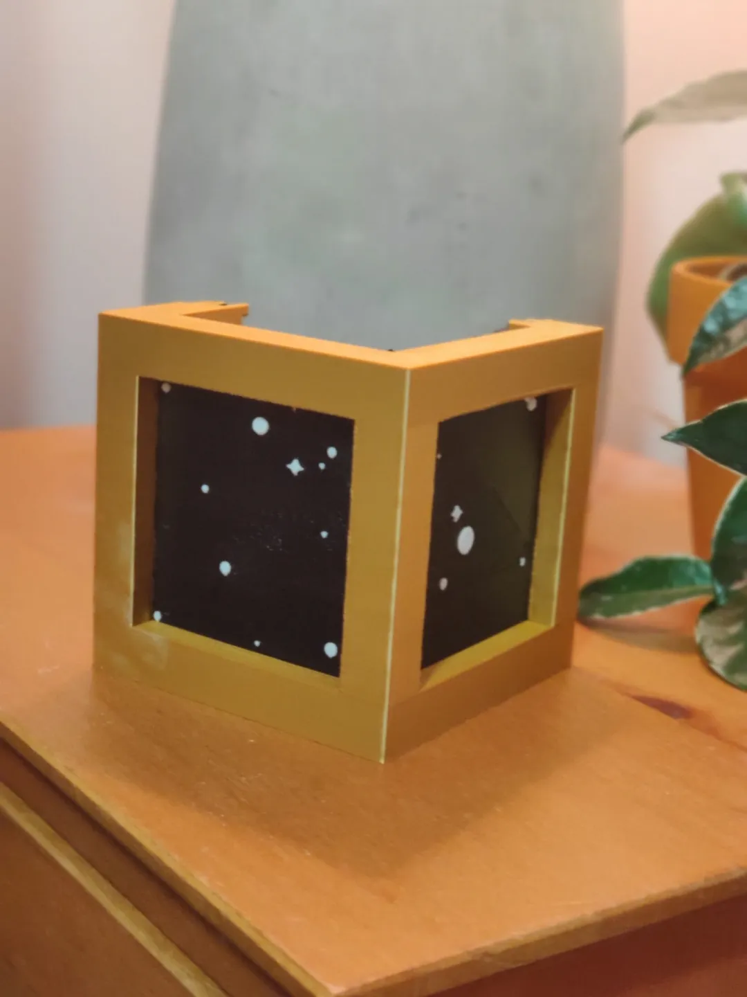 Cosmic Chronos Cube: A 4D Journey in Space-Time, photo 4 of 4 - Cosmic Chronos Cube: A 4D Journey in Space-Time Home Decor Items