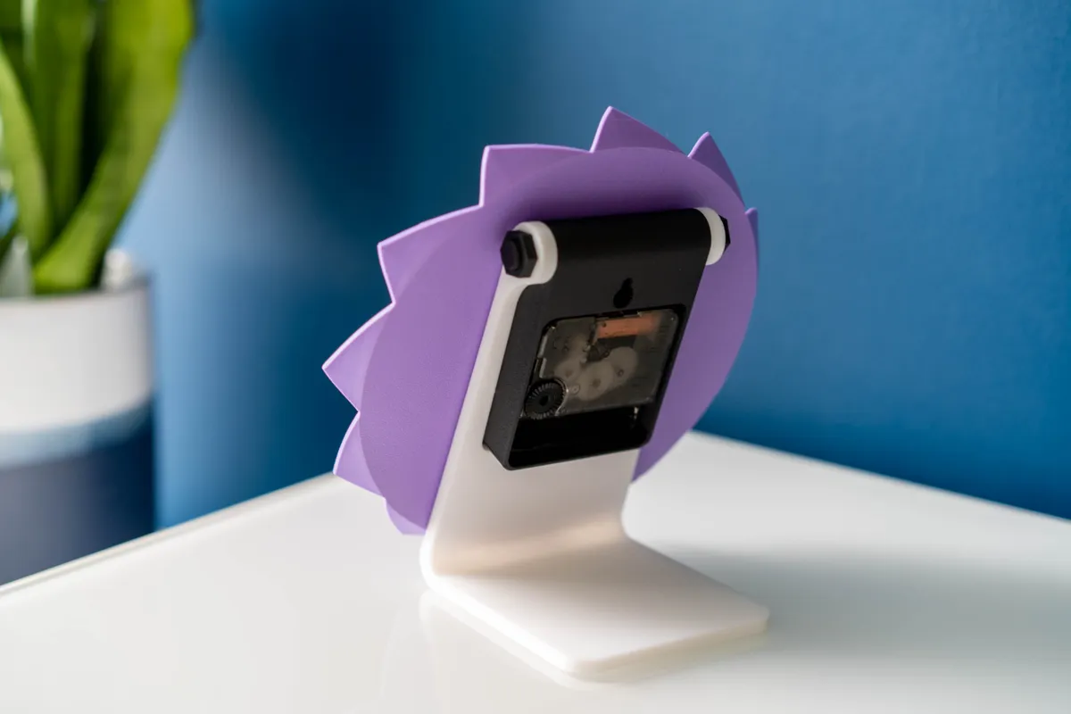 Origami Spiral of Life Clock, photo 3 of 4 - Origami Spiral of Life Clock Home Decor Items