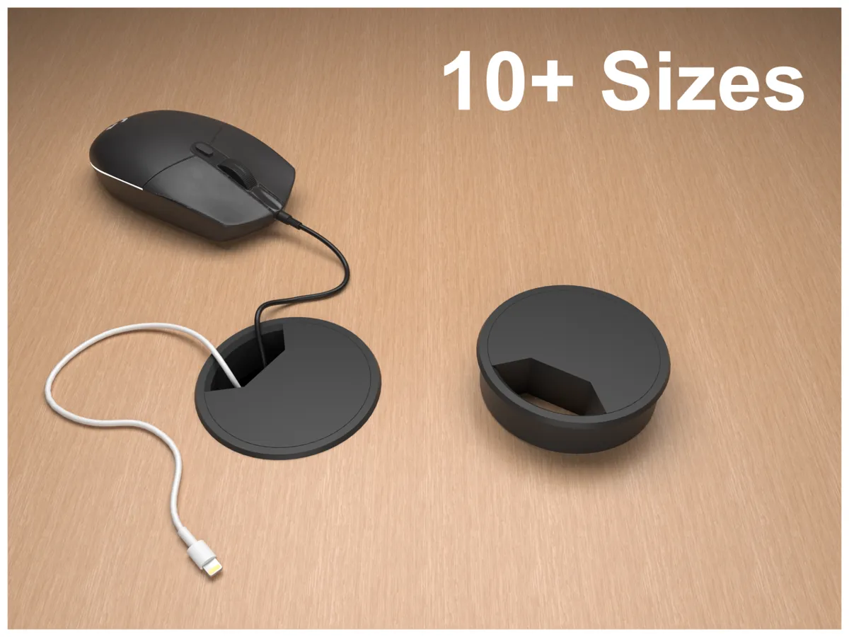 cable grommet, Desk Kabeldurchführung (10+ Sizes) - Office, in stock in India