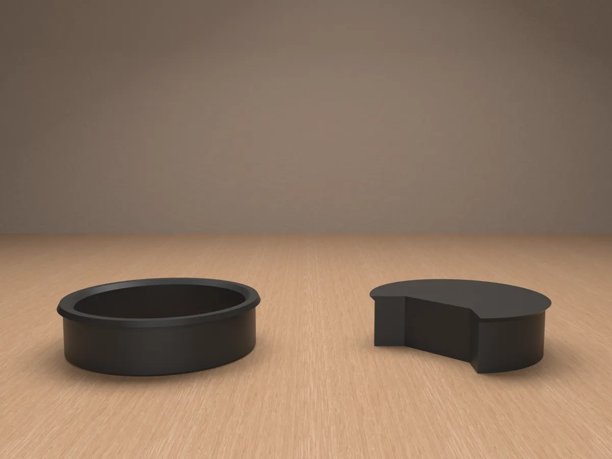 cable grommet, Desk Kabeldurchführung (10+ Sizes), photo 2 of 4 - cable grommet, Desk Kabeldurchführung (10+ Sizes) Household