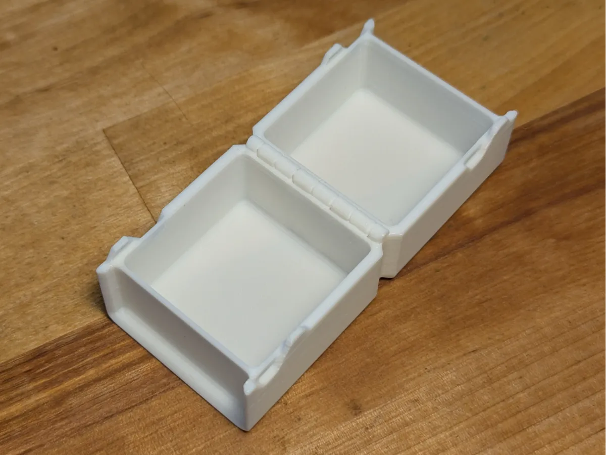 Gridfinity Hinged 1x1x6 Box - Organizers, in stock in India