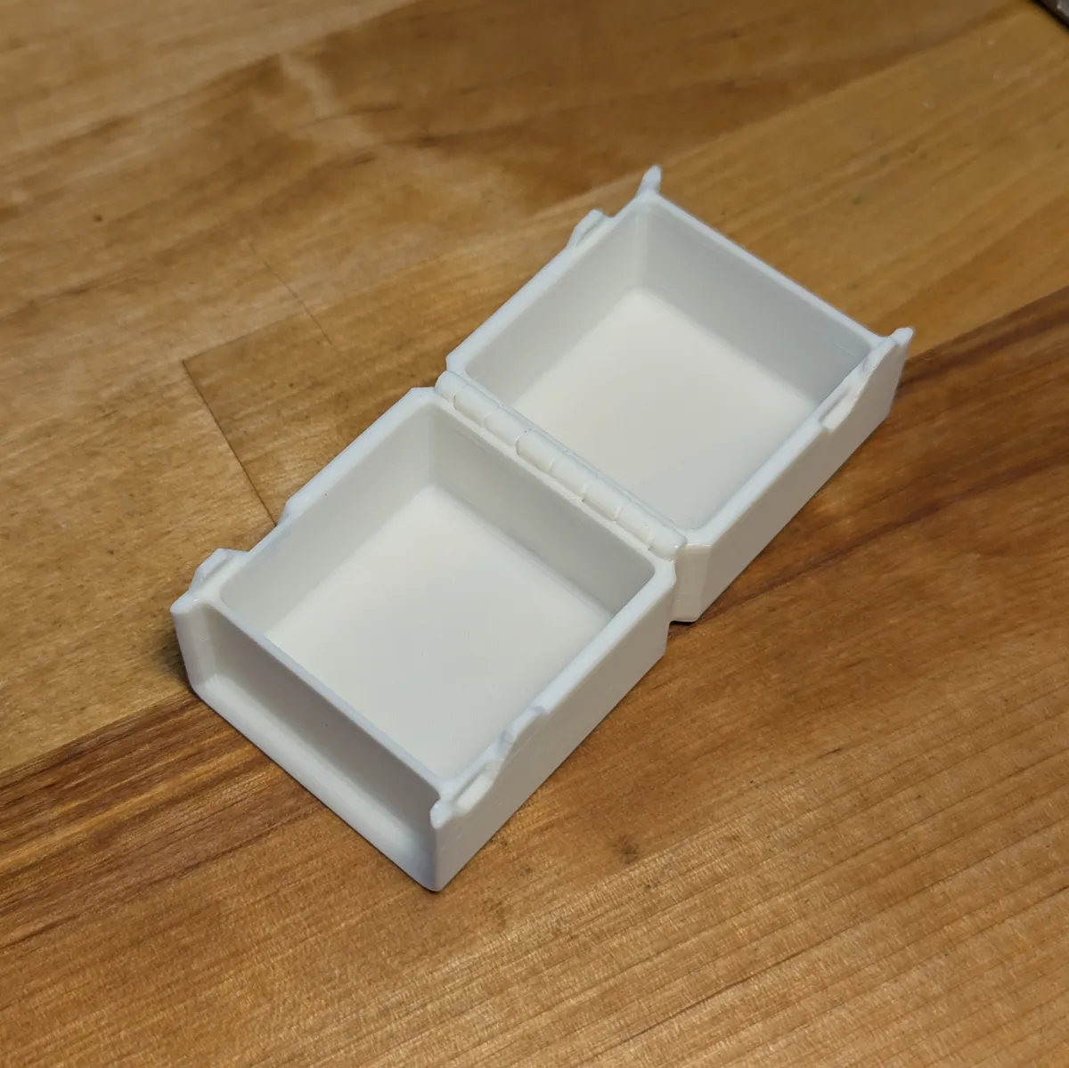 Gridfinity Hinged 1x1x6 Box, photo 3 of 4 - Gridfinity Hinged 1x1x6 Box Tools