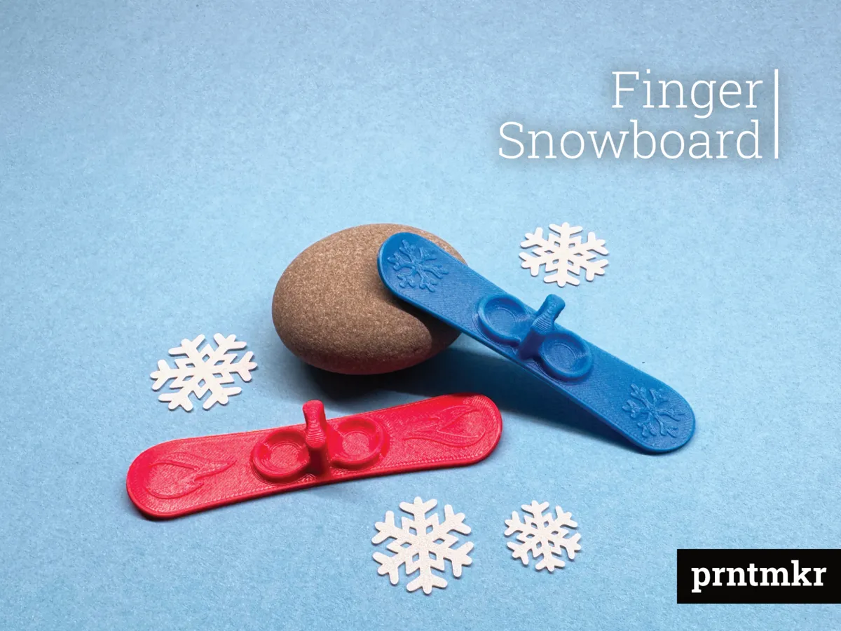 Finger Snowboard - Mini SnowFidget Toy