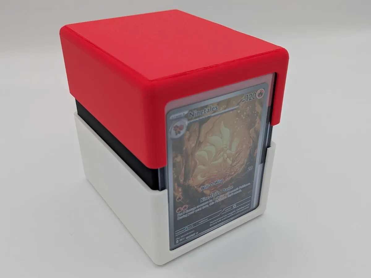 Pokemon TCG Deck Box for 3x4 Toploaders - 60 Card, photo 4 of 4 - Pokemon TCG Deck Box for 3x4 Toploaders - 60 Card Board Games & Tabletop