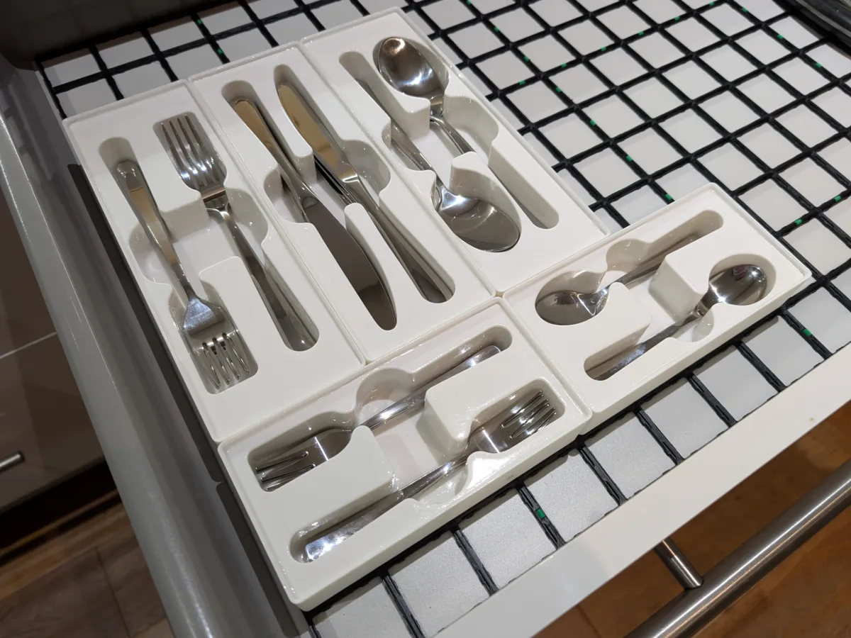IKEA Martorp Gridfinity Bins - Full Cutlery Set