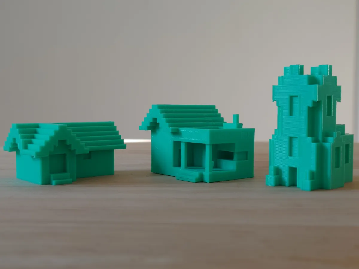 Minecraft Plains Village, photo 3 of 4 - Minecraft Plains Village Figurines & Collectibles