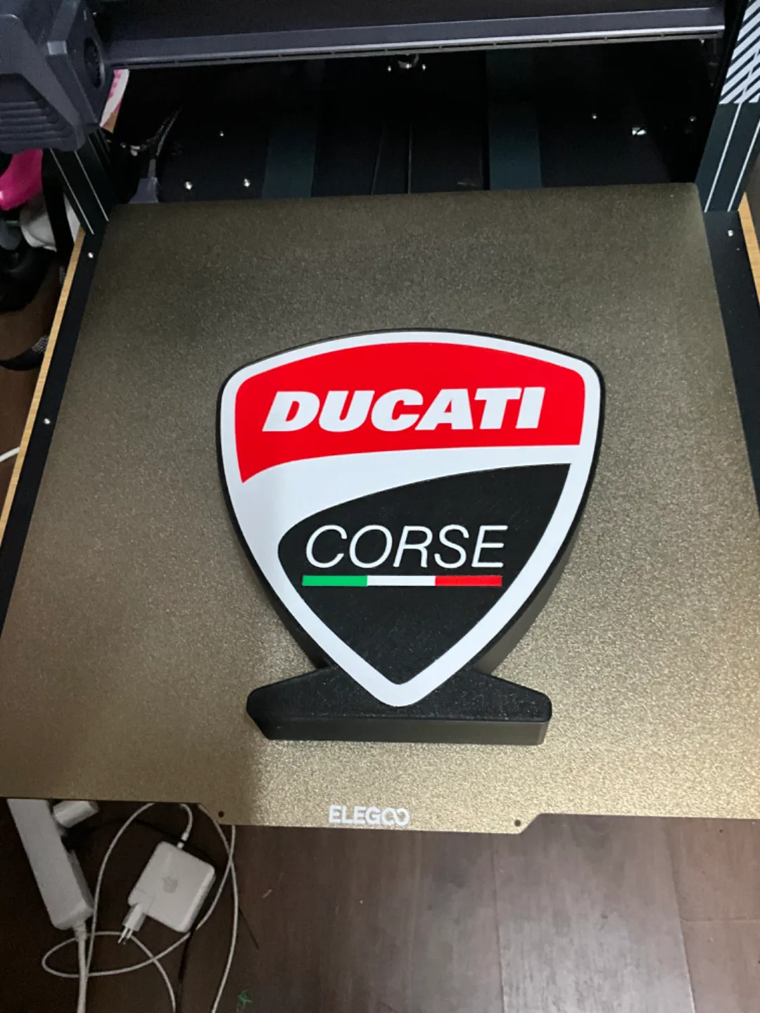 Ducati Corse LED Logo Lightbox