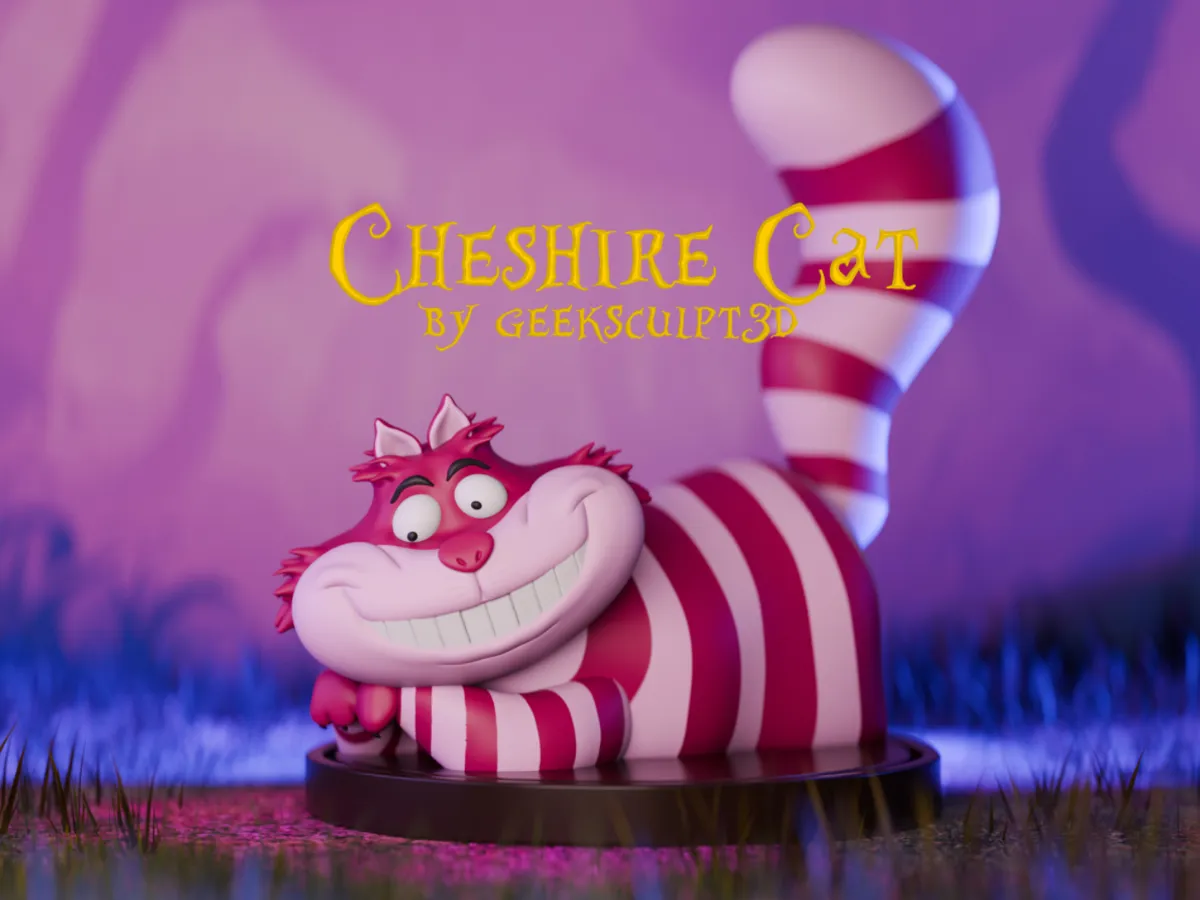 Alice in Wonderland Cheshire Cat Figurine