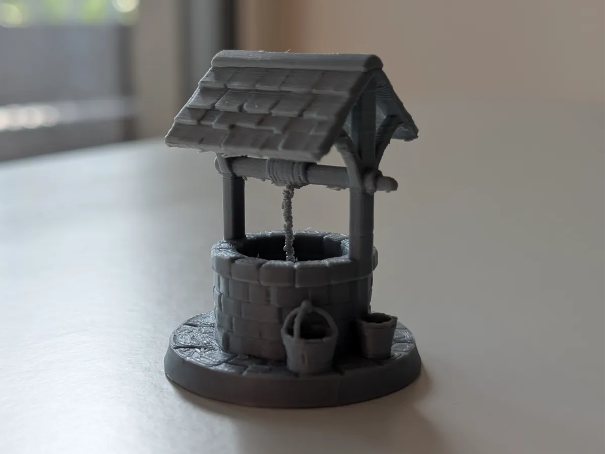 Ancient Stone Well, 3D Tabletop Terrain Feature
