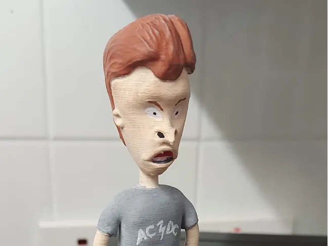 Butt-Head from the 90s show Beavis and Butt-Head