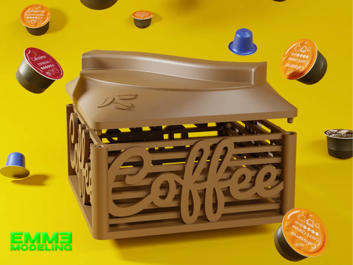 Coffee Capsule Holder, Elegant & Scalable Design