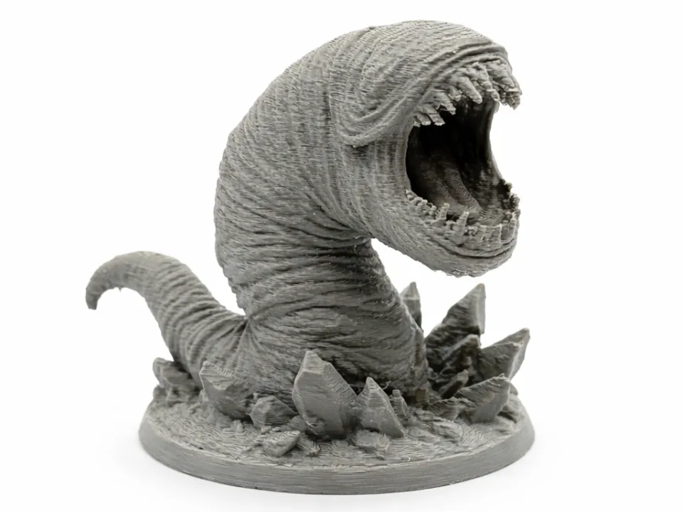 DnD Miniature Giant Worm