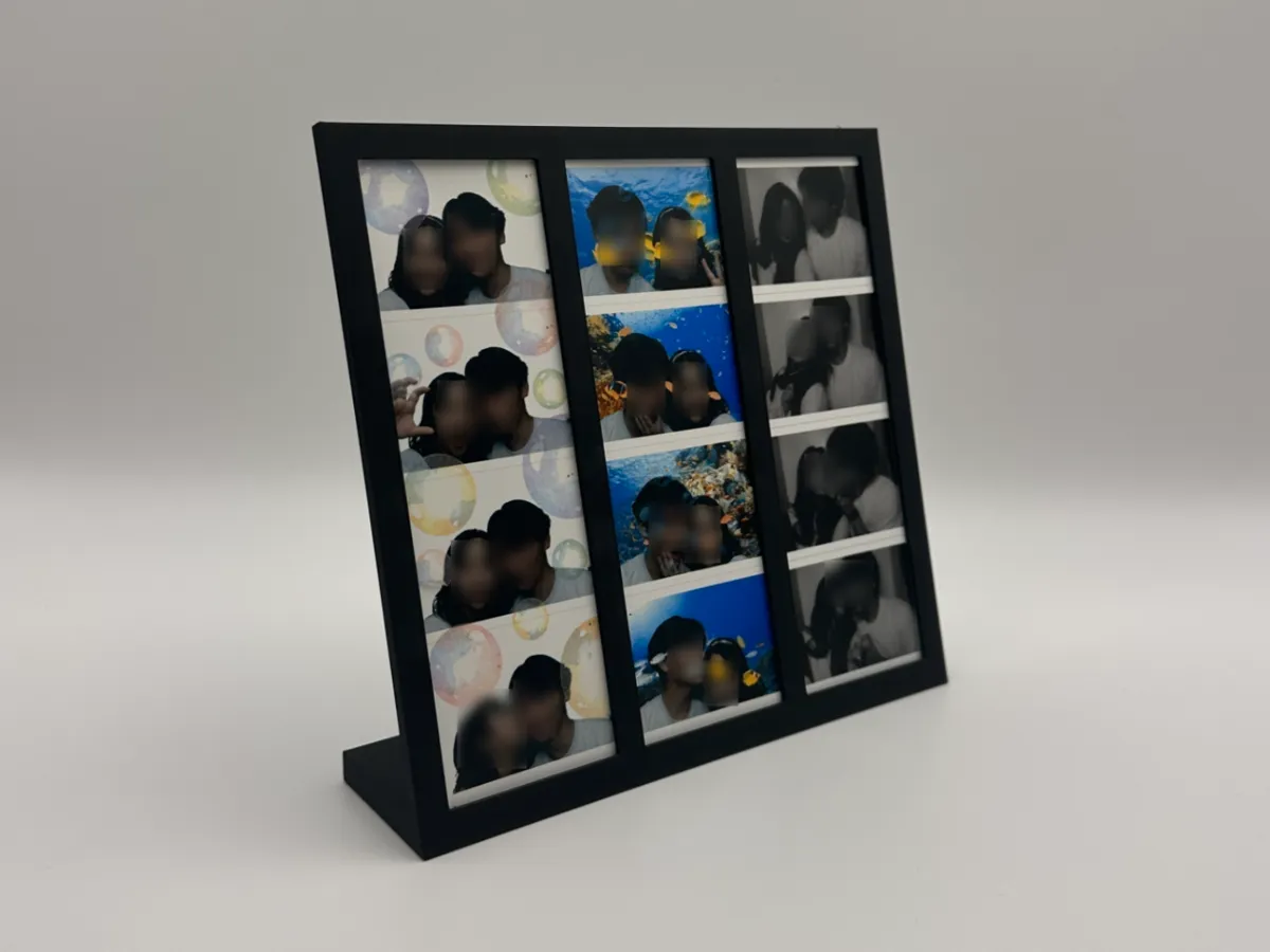 Photo Booth Strip Frame (3 Strips)
