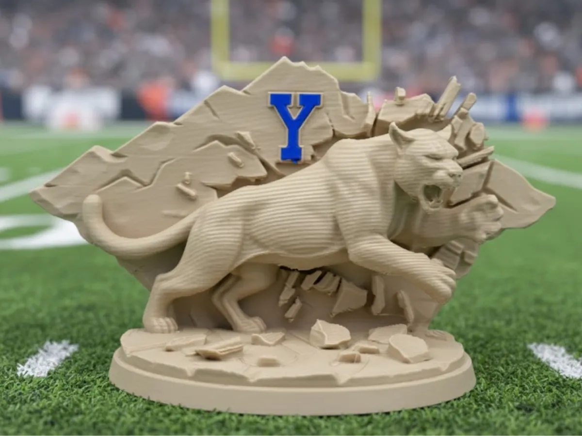 BYU Figurine