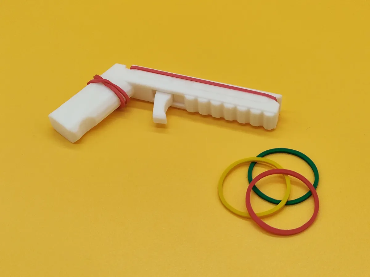 Rubber Band Blaster, Simple Toy - Blasters & Prop Guns, in stock
