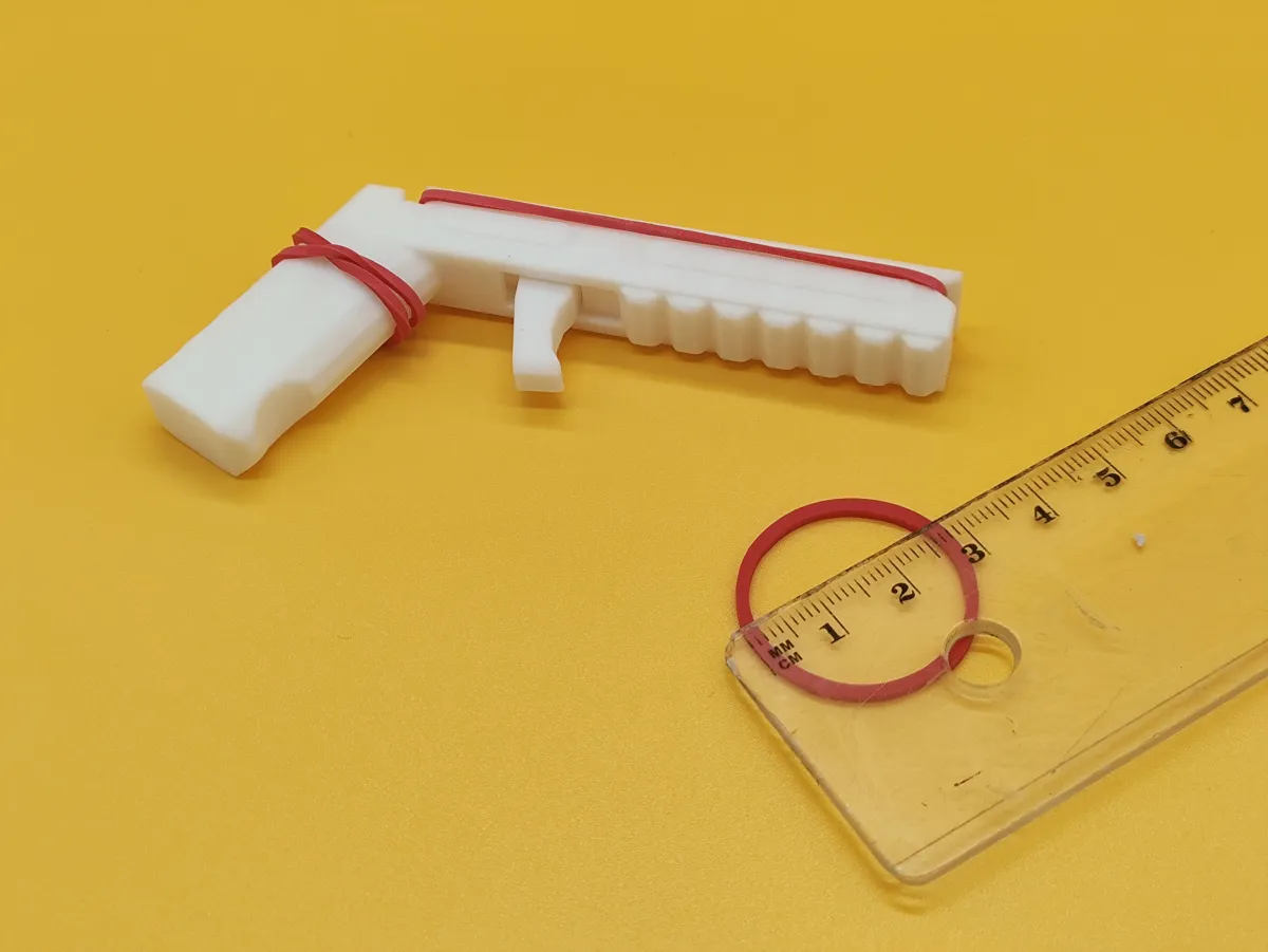 Rubber Band Blaster, Simple Toy, photo 2 of 3 - Rubber Band Blaster, Simple Toy Props & Cosplay