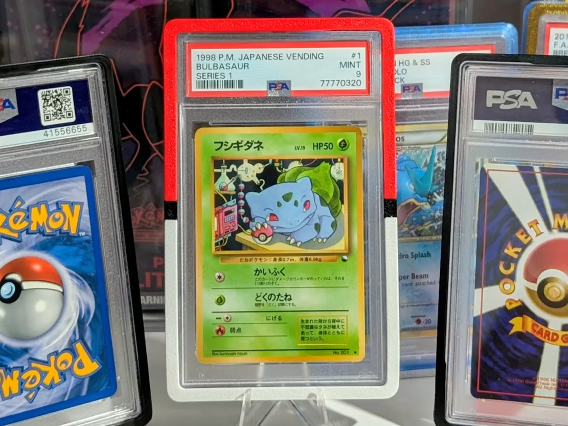 Pokeball Inspired PSA Slab Bumper Guard