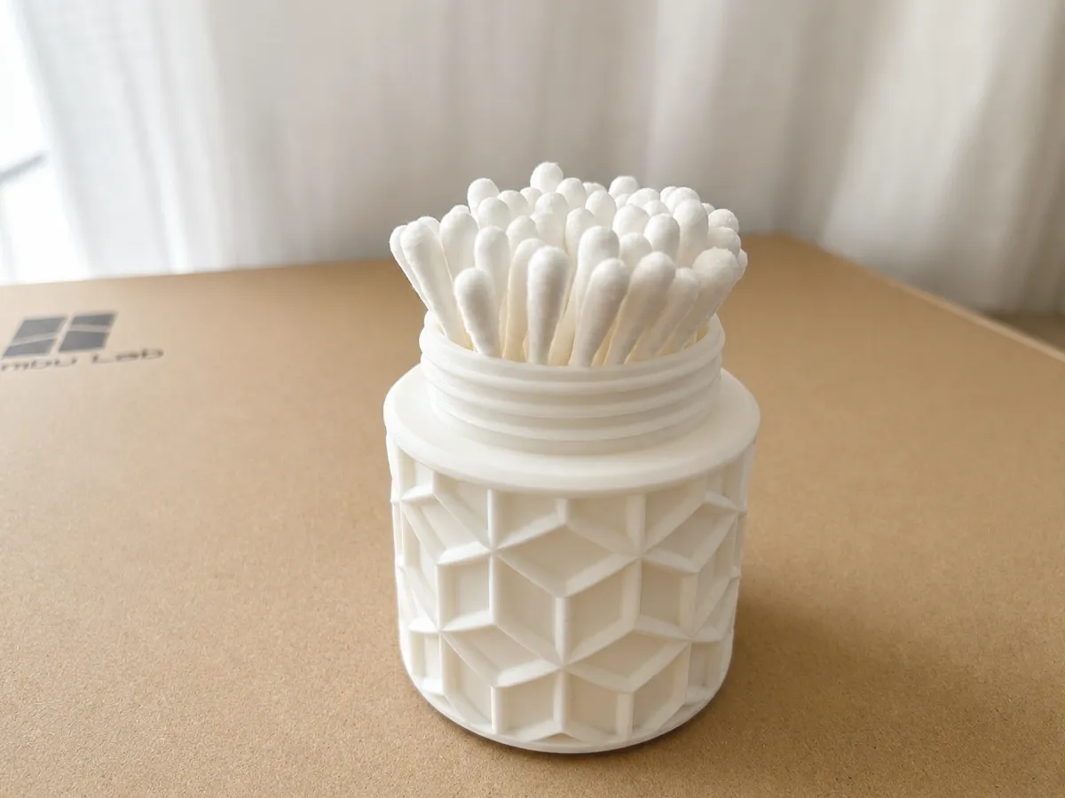 Modern Cotton Swab Holder - Home Accents, in stock in India