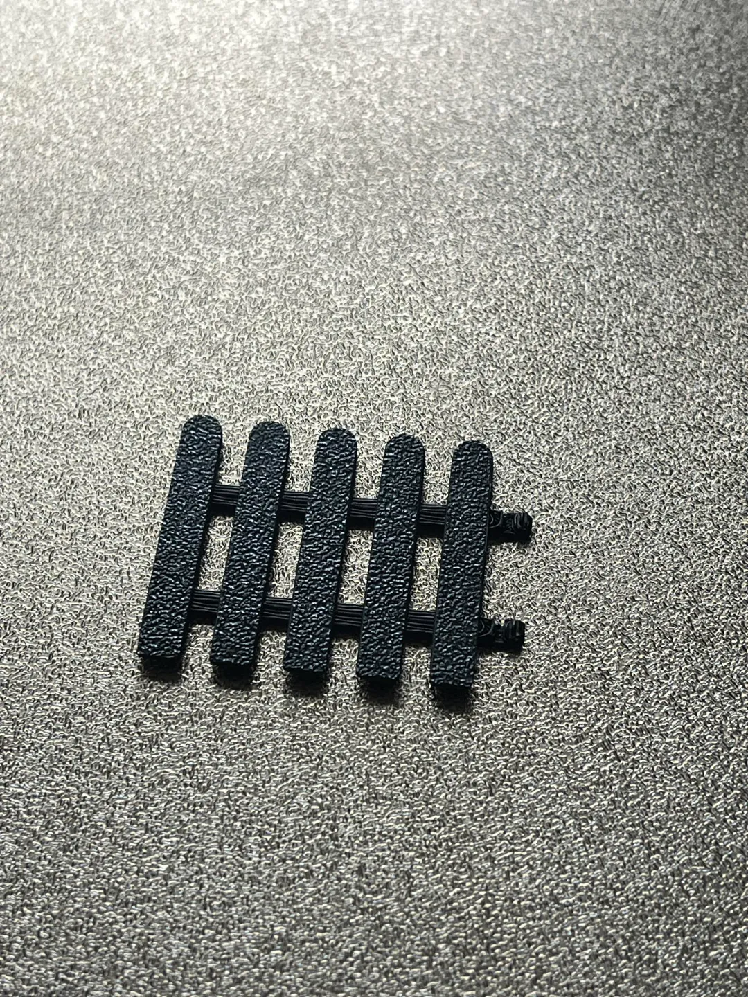Wooden fence model