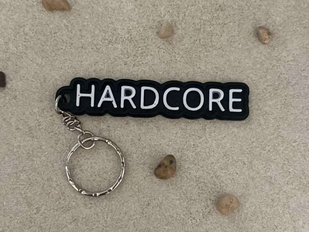 Hardcore Keychain