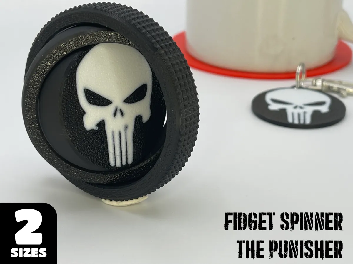 The Punisher Marvel Fidget Spinner - Other Toys & Games, in stock in India