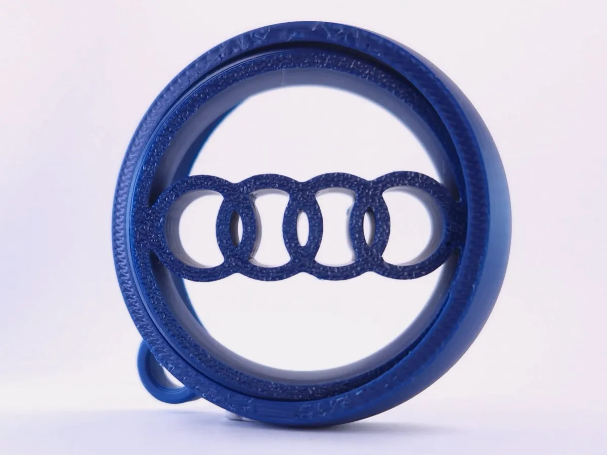 Audi Logo Keychain - fidget, photo 3 of 4 - Audi Logo Keychain - fidget Hobby & DIY