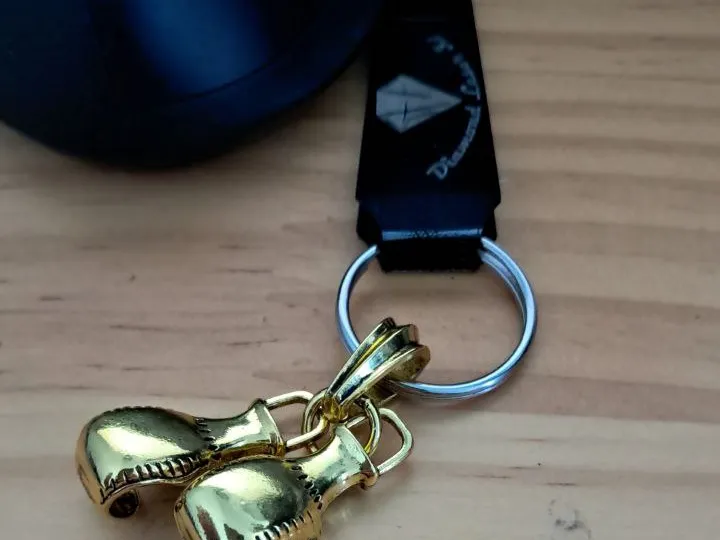 foldable key holder - Earrings, in stock in India